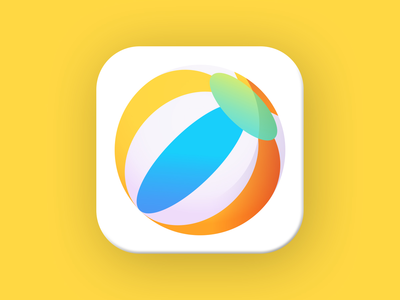 沙滩球标志(Beach Ball Logo)