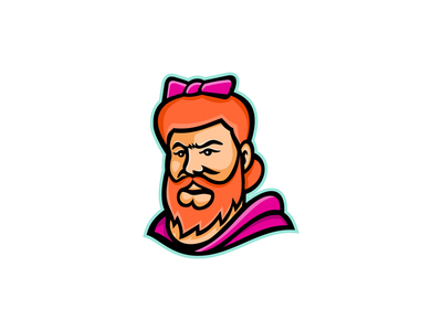 大胡子女士吉祥物(Bearded Lady Mascot)