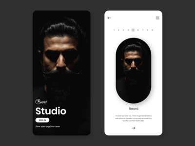 胡须沙龙应用程序(Beard salon app)