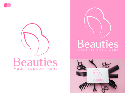 美女标志模板设计(Beauties Logo Template Design)