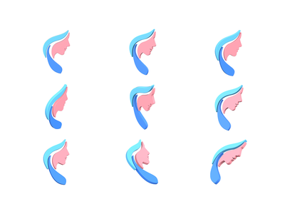 美容 3D 图标(Beauty 3D icon)