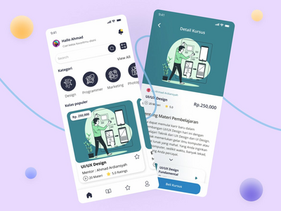 Beladjar 应用程序（主页和详细信息）(Beladjar App ( Home & Detail ))