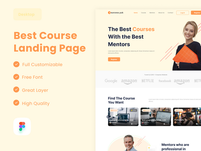 最佳课程登陆页面👨🏼(Best Course Landing Page 👨🏼)