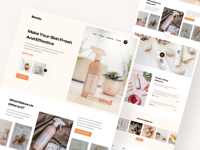 Bewty 产品登陆页面 V2(Bewty Product Landing Page V2)