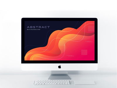 抽象现代彩色背景矢量(Abstract modern Colorful background Vector)