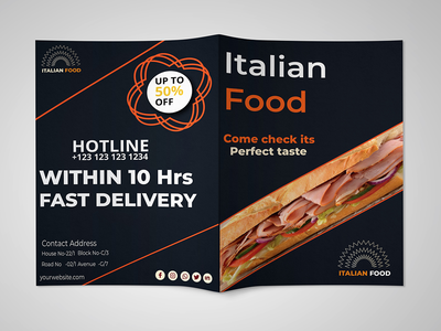 专业双折宣传册设计(Professional Bi Fold Brochure  Design)