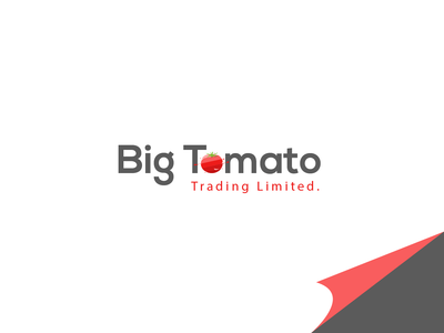 大番茄贸易公司标志(Big tomato trading company logo)