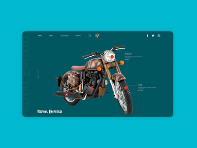 自行车登陆页面重新设计(Bike Landing Page Redesign)