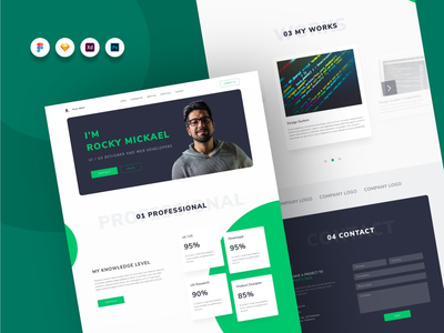 生物 - 个人网站模板(Bio - Personal Website Template)