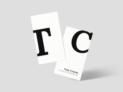 名片设计(Business Card Design)