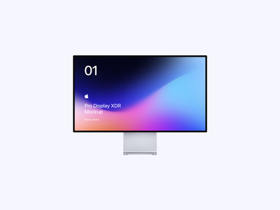 Apple Pro Display XDR 样机(Apple Pro Display XDR Mockup)