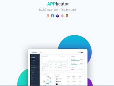 应用程序引导管理模板(Applicator Bootstrap Admin Template)