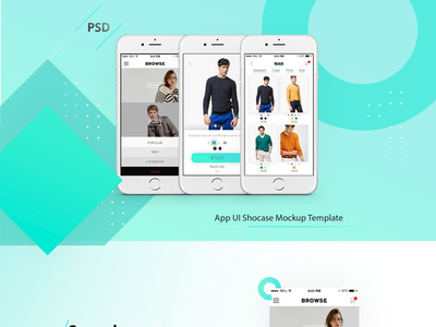 应用展示机(App Showcase Mockup)