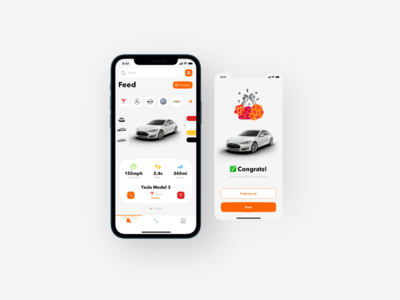 首页 饲料 |汽车市场应用程序(Home Feed | Car Marketplace App)