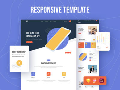 应用响应模板(App Responsive Template)