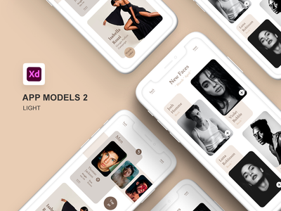 模特经纪公司 iOS 移动应用程序(Model Agency iOS Mobile App)