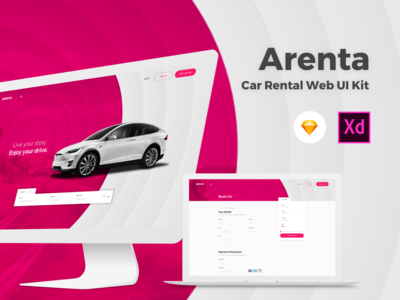 Arenta 租车 Web UI 套件(Arenta Car Rental Web UI Kit)