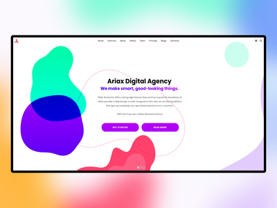Ariax - 数字代理，业务多用途(Ariax - Digital Agency, Business Multi-purpose)