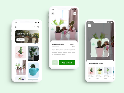 适用于室内植物的 AR 应用程序(AR App for indoor plants)