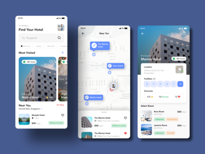 酒店预订 - 重新设计(Hotel Booking - Redesign)