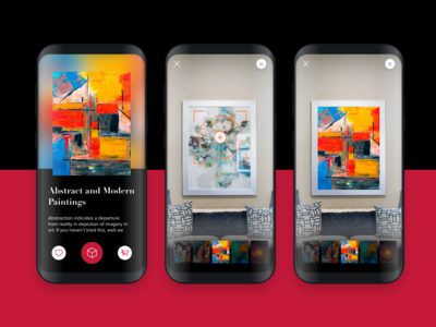 基于 AR 的艺术画廊框架概念应用程序(AR based Art Gallery Frame Concept App)