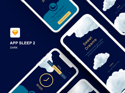 睡眠 iOS 移动应用程序(Sleep iOS Mobile App)