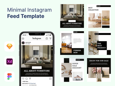 室内 Instagram 帖子(Interior Instagram Post)