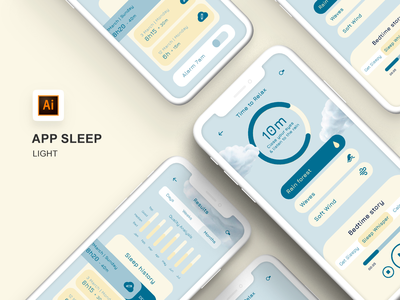 睡眠 iOS 移动应用程序(Sleep iOS Mobile App)