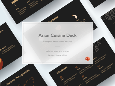 亚洲美食 - 终极演示模板(Asian Cuisine - Ultimate Presentation Template)