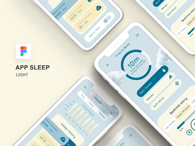 睡眠 iOS 移动应用程序(Sleep iOS Mobile App)