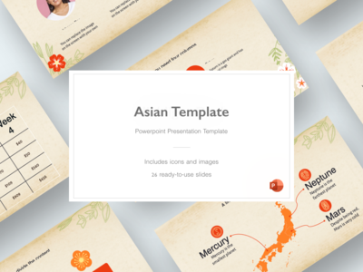 亚洲甲板 - 终极演示模板(Asian Deck - Ultimate Presentation Template)