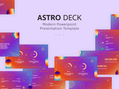天文的PowerPoint演示模板(Astro PowerPoint Presentation Template)
