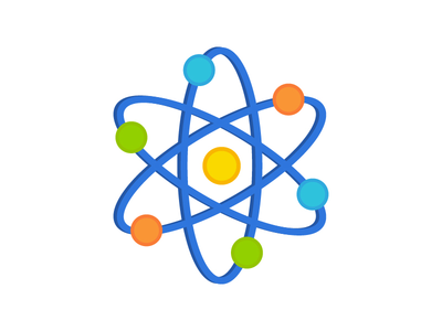 平面原子图标(Flat Atom Icon)