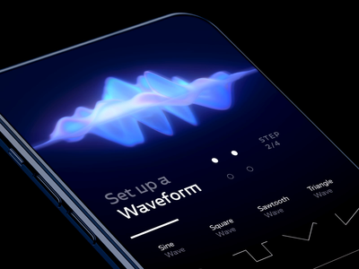AI音乐App Wave动画(AI Music App Wave Animation)