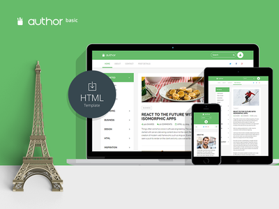 作者基本博客模板(Author Basic Blogging Template)