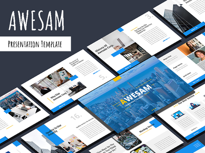 Awesam - Google 幻灯片演示模板(Awesam - Google Slides Presentation Template)