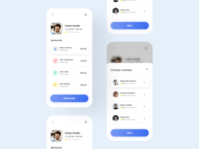 理发店预订 V.2(Barber Booking V.2)