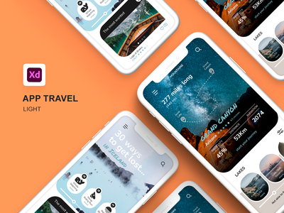 旅行 iOS 移动应用程序(Travel iOS Mobile App)