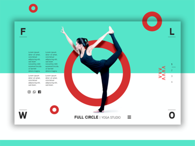 Hero Header - 瑜伽工作室(Hero Header - Yoga Studio)