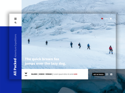 英雄标题(Hero Header)