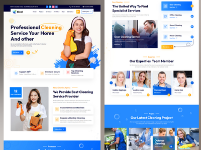 清洁服务 WordPress(Cleaning Services WordPress)
