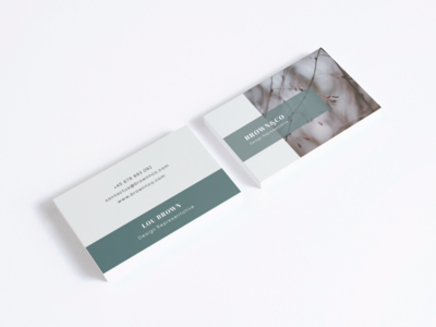 现代名片设计(Modern Business Card Design)