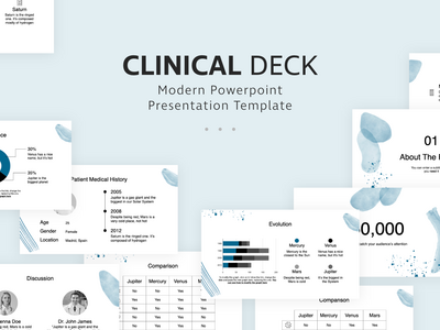 临床PowerPoint演示模板(Clinical PowerPoint Presentation Template)