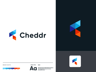 字母标志(C letter logo mark)