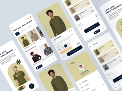 电商服饰手机App(E-commerce Clothes Mobile App)