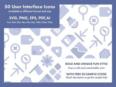 基本的一般用户界面图标集矢量(Basic General User Interface Icon Set Vector)