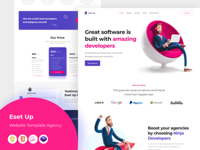 Eset Up - 登陆页面代理(Eset Up - Landing Page Agency)