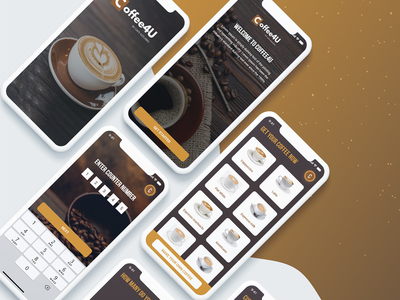 餐厅/咖啡网购手机app设计(Restaurant / coffee online shopping mobile app design)