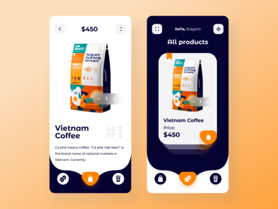 咖啡店手机应用☕(Coffee shop Mobile App  ☕)