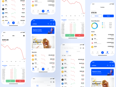 Coinbase 应用程序重新设计(Coinbase App Redesign)